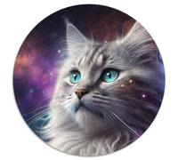 Puzzle Chat Fantastique 1000 pièces pour Adultes, idéal pour Les Adolescents, Les Liens familiaux, Les Casse-têtes et la décoration d'intérieur DIY, 67,5 x 67,5 cm