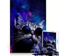 Puzzle Chat Noir 1000 Pièces pour Adolescents Cadeau Sensuel et Détente 38x26cm