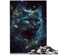 Puzzle Chat Persan adorables Puzzles en Carton 1000 pièces Puzzles pour Adultes comme Cadeaux pour Toute la Famille et 10,27" x 20,47"/26 * 38cm.