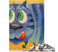 Puzzle Chat Rusé pour Adultes et Adolescents, Puzzle en Papier pour Adultes et Adolescents, Jouets de Divertissement Familial 38x26cm/1000pcs