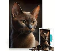 Puzzle Chat Sphynx 1000 pièces pour Adultes Stimule la mémoire, détend l'esprit, Bords précis, liste de souhaits du Père Noël 38x52cm