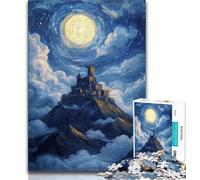 Puzzle Château 1000 pièces pour Adultes, Jeux éducatifs, décoration d'intérieur, à Offrir en Cadeau à Toute la Famille (75x50cm)