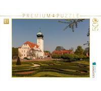 Puzzle · Château de Delitzsch | Château en Saxe · 500 pièces · Format assemblé 48 × 36 cm · CALVENDO Puzzle