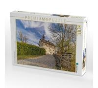 Puzzle · Château de Jößnitz - mentionné dans un document officiel en 1282 | Ce que l'on appelle le château est depuis longtemps l'emblème… · 1000 pièces · Format assemblé 64 × 48 cm · CALVENDO Puzzle