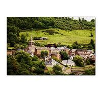 Puzzle Château de l'Aveyron, France, 100 pièces, Jeu, œuvre d'art, Souvenir de Voyage, 45,5 x 35,5 cm
