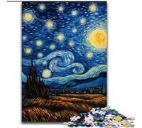 Puzzle Château étoilé 1000 pièces pour Adolescents et Adultes, à partir de 14 Ans, décoration d'intérieur, Jeux de Famille, Cadeaux de Noël et d'anniversaire, 26x38cm