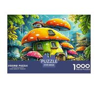 Puzzle Château Fantastique 1000 Pièces pour Adults Adolescents Et Enfants - Difficile Puzzles Jeu De Patience en Famille 38x26cm/1000pcs