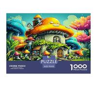 Puzzle Château Fantastique 1000 Pièces pour Adults Adolescents Et Enfants - Difficile Puzzles Jeu De Patience en Famille 70x50cm/1000pcs