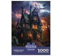 Puzzle Château médiéval Enfant Décoration Intérieure Cadeau Unique Histoire 1000 Pièces Qualité Premium Divertissement Créatif pour Adultes 70x50cm/1000pcs
