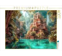 Puzzle · châteaux de Contes de fées | Le Palais de la jungle · 1000 pièces · Format assemblé 64 × 48 cm · CALVENDO Puzzle