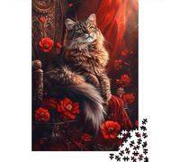 Puzzle Chaton Mignon, Puzzle en Carton de Qualité Supérieure, Stimulant et Stimulant, pour Adultes, Cadeau de Noël, 1000 Pièces (38x26cm)