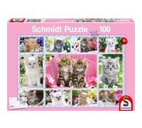 Schmidt Spiele - 56135 - Puzzle - Chatons - 100 Pièces