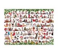 Puzzle chatons de noel 1000 pieces - Eurographics multicolore G