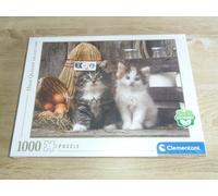 PUZZLE CHATS ADORABLES 1000 PIECES - CLEMENTONI Lovely Kittens NEUF SOUS BLISTER