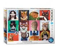 Puzzle - Chats Amusants - 1000 Pièces