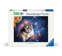 Ravensburger - Puzzle - Les chats volent dans l'espace G - 1500 pièces