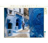 Puzzle · Chefchaouen | Chefchaouen, une ville du nord du Maroc, est également appelée… · 1000 pièces · Format assemblé 64 × 48 cm · CALVENDO Puzzle