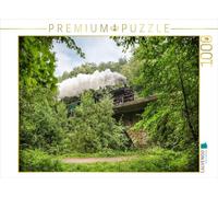 Puzzle · Chemin de Fer de la vallée de la Weißeritz | 1000 pièces · Format assemblé 64 × 48 cm · CALVENDO Puzzle