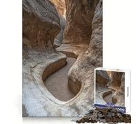 Puzzle Chemin étroit dans Un Canyon pour Adolescents, 1000 pièces, pour développer sa mémoire, Calme et détente, Design à Assembler, Cadeau Classique (50x75cm)