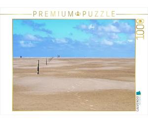 Puzzle · Chemins dans Le Sable - Westerhever Mer du Nord | Un motif du calendrier Ce qui nous porte quand tout vacille · 1000 pièces · Format assemblé 64 × 48 cm · CALVENDO Puzzle