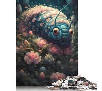 Puzzle Chenille pour Adultes et Adolescents. Petit Puzzle en Bois pour Adultes et Adolescents. pour Une soirée Jeux et divertissements en Famille. 1000 pièces (75 x 50 cm).