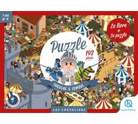 Puzzle Cherche et Trouve - Les chevaliers - 192 pieces - Clémentine V. Baron - Quelle Histoire - Jeux livres objets