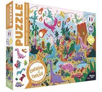 Puzzle cherche et trouve - les dinosaures
