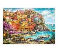 Puzzle CHERRY PAZZI Belle journée à Cinque Terre 2000 pièces