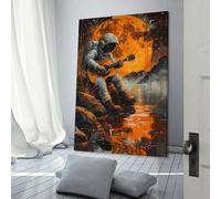 Puzzle Cheval Frison Renaissance, rectangulaire, en Carton 100% recyclé, pour Adultes et Enfants, 1 000 pièces (75 x 50 cm)