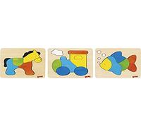 Puzzle - Cheval, Poisson, Locomotive