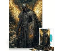Puzzle Chevalier Angélique 1000 Pièces pour Adolescents Jeu de Stimulation Mentale Assemblage Solide et Sécurisé Activité Amusante en Famille Le Soir (50x75cm)