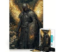 Puzzle Chevalier Angélique pour Adultes 1000 Pièces Jeu de Mémoire Assemblage Solide et Sécurisé Jeu de Connexions Significatif (38x52cm)