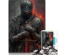 Puzzle Chevalier Magique 1000 pièces pour Adultes et Adolescents, Jouets éducatifs, Jeux Anti-Stress, décoration Murale (50x75cm)