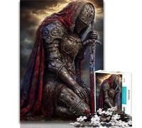 Puzzle Chevalier Magique pour Adultes 1000 Pièces, Jeu de Rôle et Décoration Murale pour Famille, Cadeaux d'anniversaire et de Noël Uniques (50x75cm)
