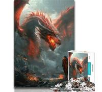 Puzzle Chevalier Majestueux Médiéval 1000 pièces pour Adultes et Adolescents, Jouet éducatif et décompressant, idéal comme Cadeau (75x50cm)