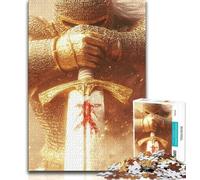 Puzzle Chevalier Majestueux pour Adolescents, 1000 pièces, Jouet éducatif et éducatif, idéal comme Cadeau pour Toute la Famille (75x50cm)