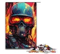 Puzzle Chevalier masqué 1000 pièces en Papier pour Adultes et Enfants à partir de 14 Ans Puzzle Familial Amusant 1000 pièces (38 x 26 cm)