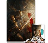 Puzzle Chevaliers médiévaux 1000 pièces pour Adultes et Adolescents, Jouet éducatif et éducatif, idéal comme Cadeau pour Toute la Famille (50x75cm)