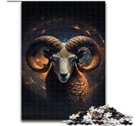 Puzzle Chèvre de Rêve 1000 pièces pour Adultes, Jeux Amusants, Chaque pièce est Unique - Jeu Familial Stimulant (26x38cm)