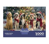 Puzzle Chien 1000 Pièces Adulte, Interprétation Créative De Puzzle Stitch 1000 Pieces - Un Puzzle 1000 Pieces Animaux pour Se Détendre 70x50cm/1000pcs