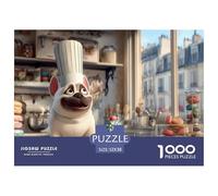 Puzzle Chien 1000 Pièces Adulte, Interprétation Créative De Puzzle Stitch 1000 Pieces - Un Puzzle 1000 Pieces Animaux pour Se Détendre 52x38cm/1000pcs