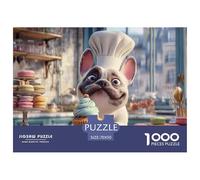 Puzzle Chien 1000 Pièces De La Série Animaux, Conçu pour Les Adultes - S'inspire du Concept De Puzzle Stitch 1000 Pieces 70x50cm/1000pcs