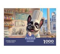 Puzzle Chien 1000 Pièces De La Série Animaux, Conçu pour Les Adultes - S'inspire du Concept De Puzzle Stitch 1000 Pieces 52x38cm/1000pcs