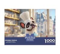 Puzzle Chien 1000 Pièces De La Série Animaux, Conçu pour Les Adultes - S'inspire du Concept De Puzzle Stitch 1000 Pieces 38x26cm/1000pcs