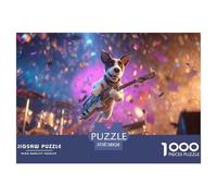 Puzzle Chien 1000 Pièces De Style Contemporain, pour Collectionneurs De Puzzle 1000 Pieces Animaux - Série Limitée Stitch 1000 Pieces 38x26cm/1000pcs
