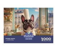 Puzzle Chien 1000 Pièces De Style Contemporain, pour Collectionneurs De Puzzle 1000 Pieces Animaux - Série Limitée Stitch 1000 Pieces 52x38cm/1000pcs