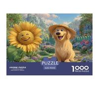 Puzzle Chien 1000 Pièces pour Adultes, Style Stitch Amusant - Notre Puzzle 1000 Pieces Animaux Offre Un Défi Captivant Et Relaxant 70x50cm/1000pcs