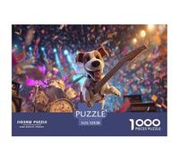 Puzzle Chien 1000 Pièces, Œuvre d'art À Assembler - pour Amateurs De Puzzle 1000 Pieces Animaux Et De L'Esthétique Stitch 1000 Pieces
