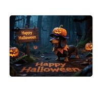Puzzle chien blaireau d'Halloween pour enfants et adultes | Jeu de puzzle en papier de 130 pièces pour l'apprentissage et le plaisir en famille | Puzzles éducatifs simples pour enfants, décoration