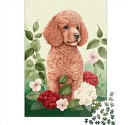 Puzzle Chien Caniche Adulte 1000 Pièces Papier Art Mural 1000 Pièces (38x26cm)